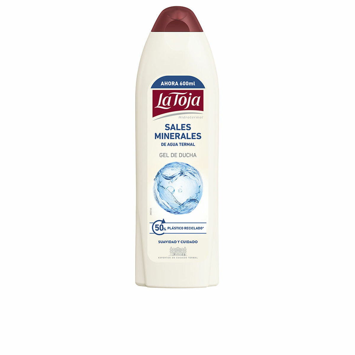 Shower Gel with Mineral Salts La Toja HIDROTERMAL 600 ml skincare packaging