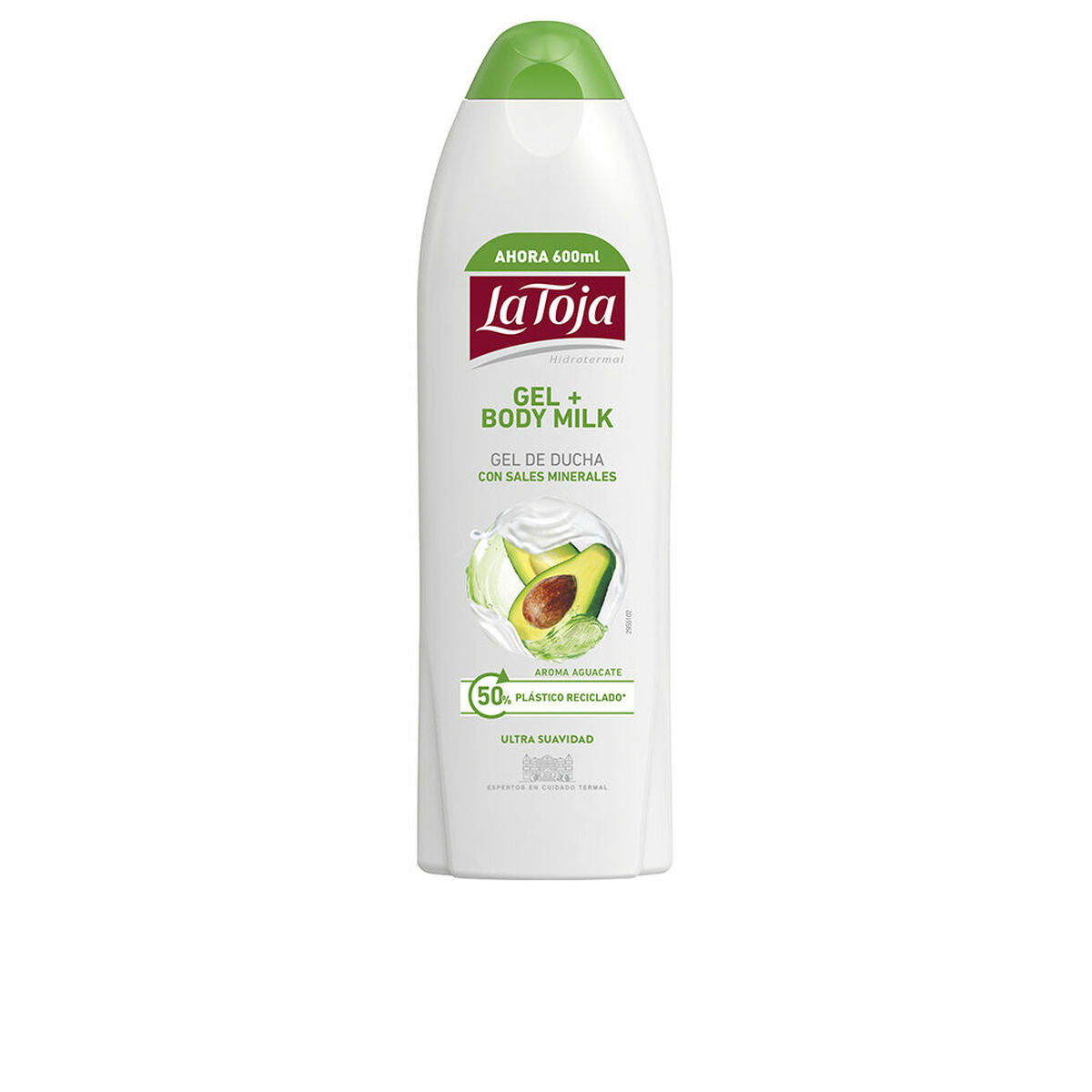 Shower Gel La Toja AGUACATE 600 ml skincare packaging