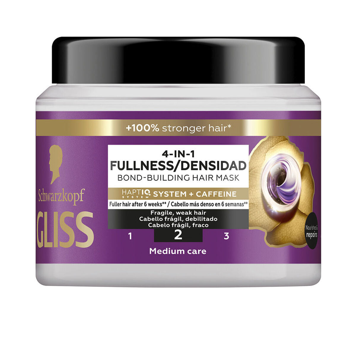 Hair Mask Schwarzkopf GLISS 400 ml hair mask packaging