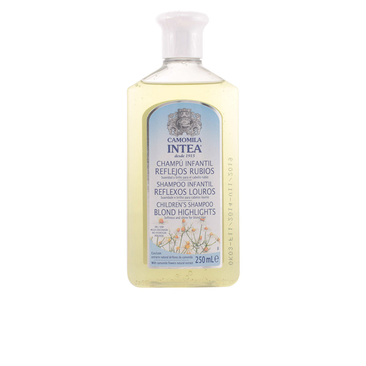 Shampoo Camomila Intea Camomila 250 ml Camomile shampoo bottle