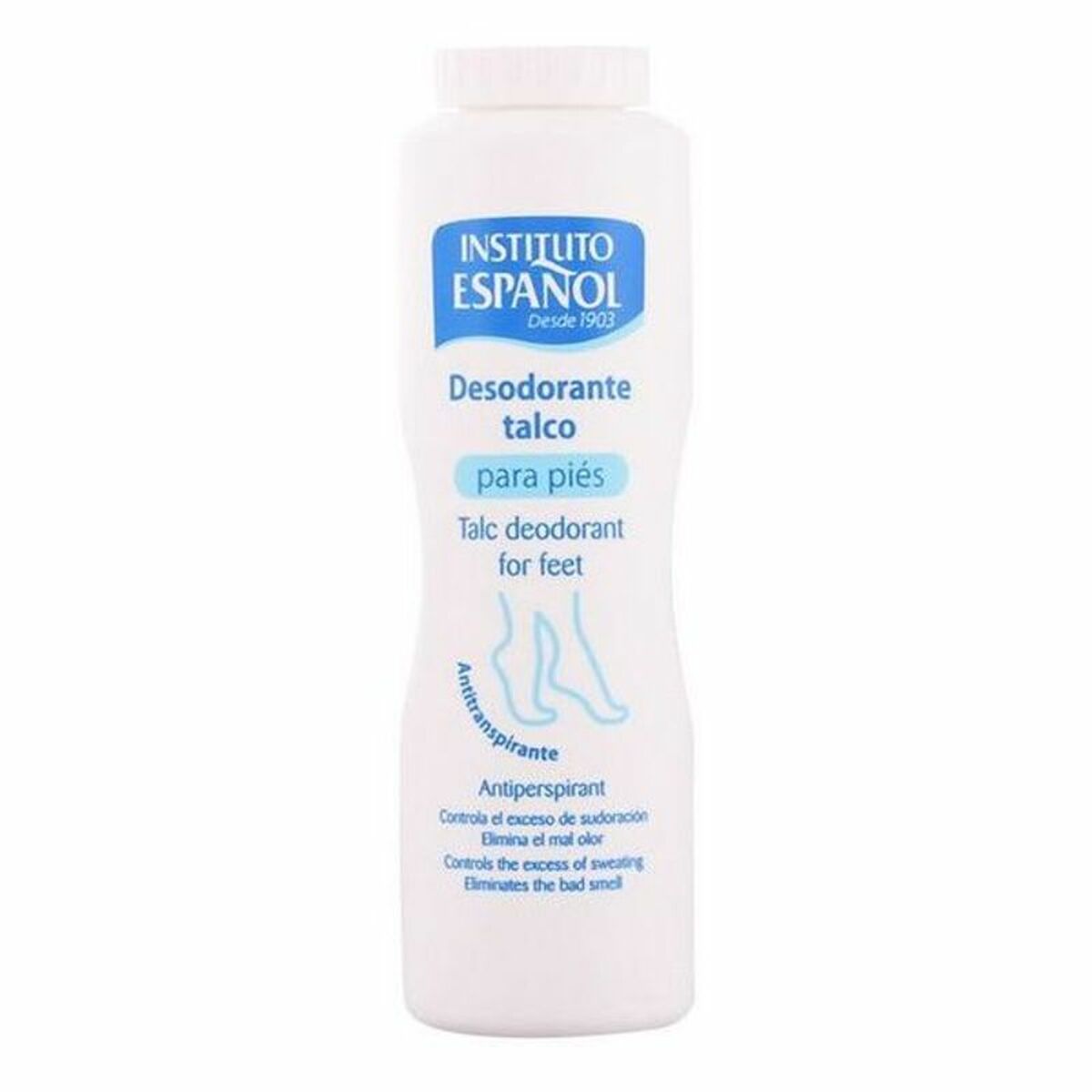 Foot Deodorant Talc Instituto Español product packaging