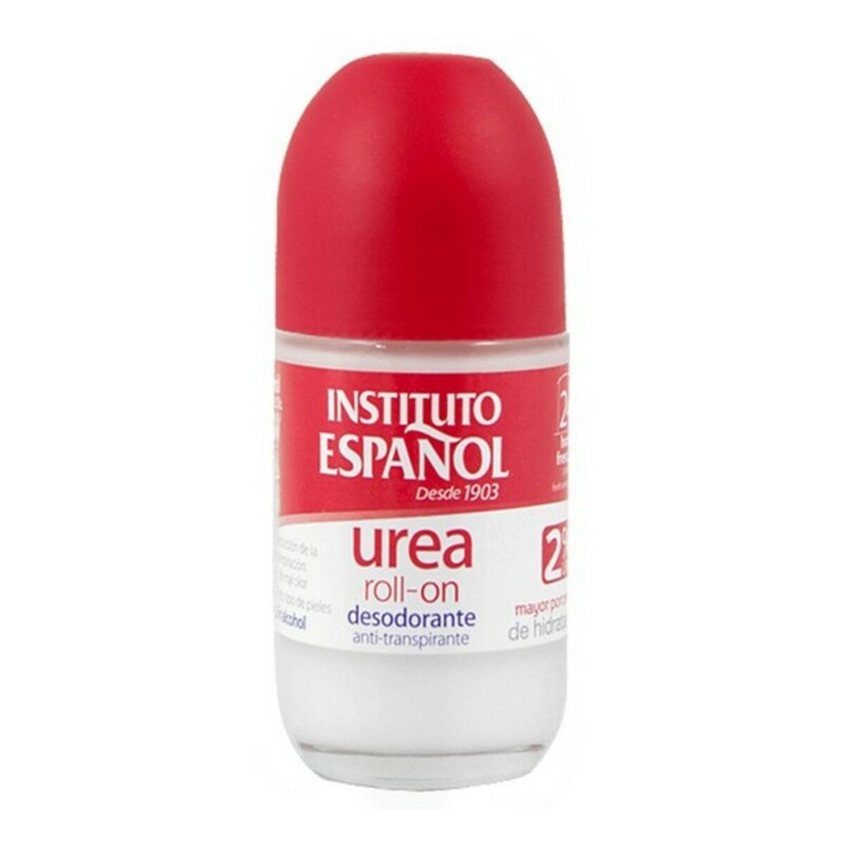 Roll-On Deodorant Instituto Español 75 ml product packaging