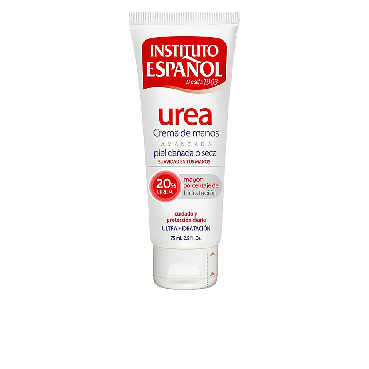 Hand Cream Instituto Español 75 ml skincare packaging