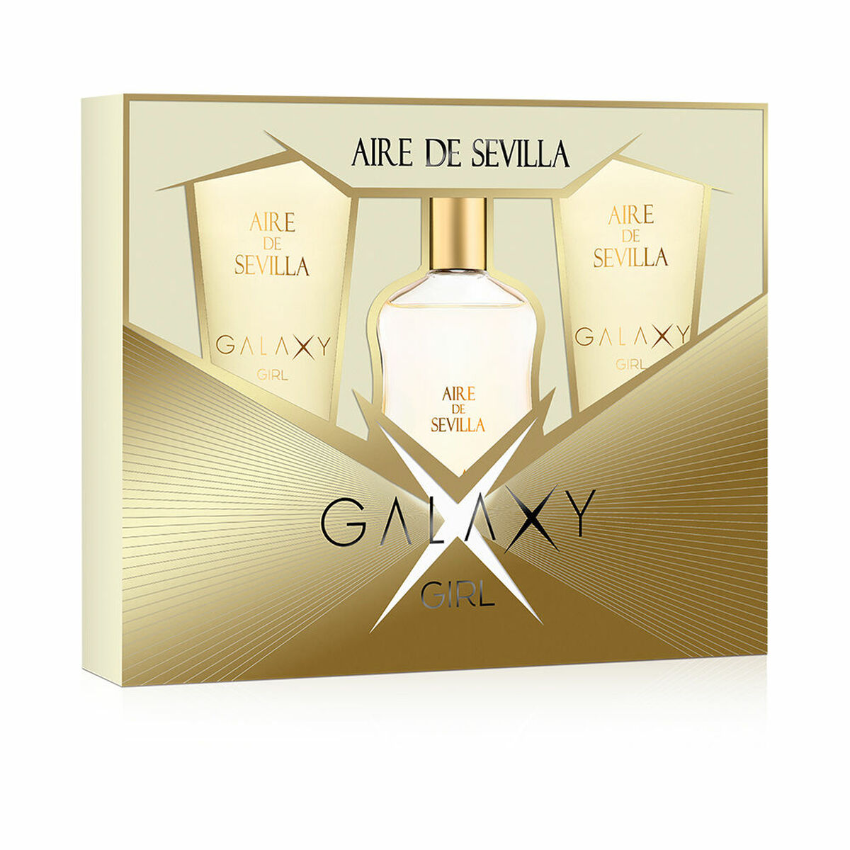 Women's Perfume Set Aire de Sevilla AIRE DE SEVILLA EDT 3 Pieces for Women bottle