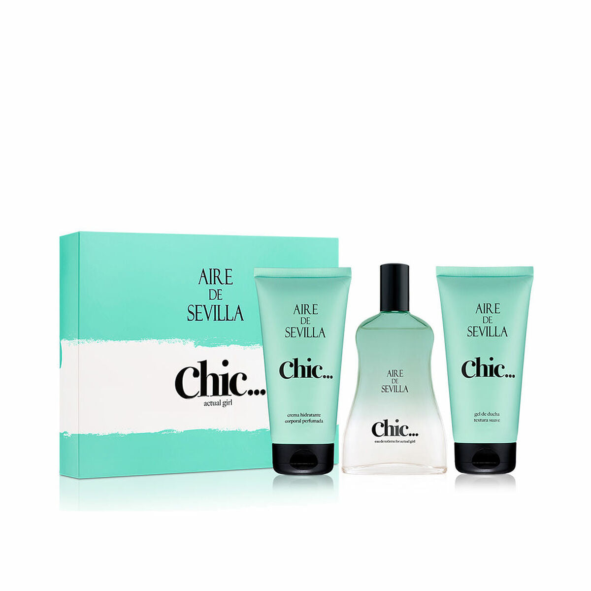 Women's Perfume Set Aire de Sevilla AIRE DE SEVILLA CHIC... EDT 3 Pieces bottle