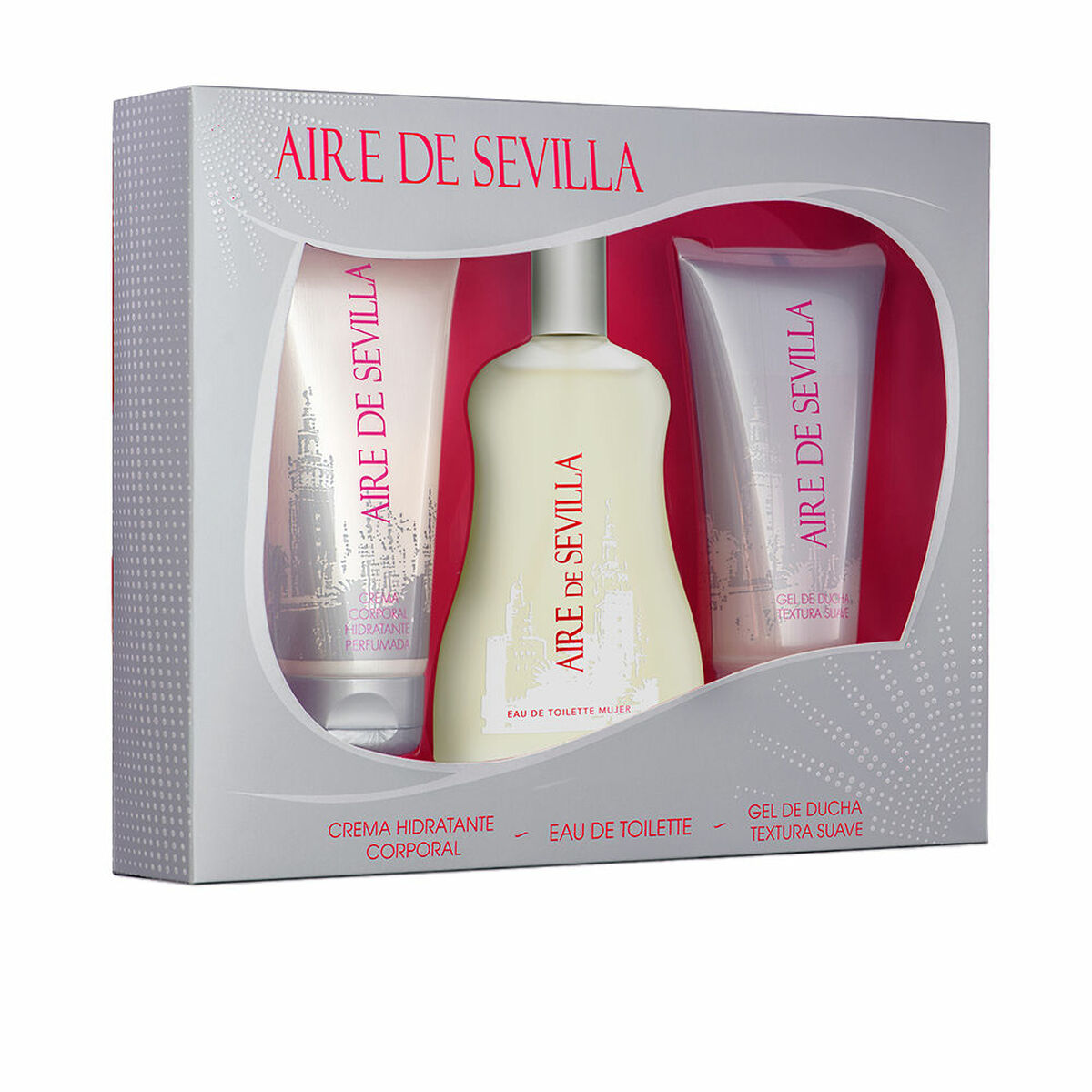Women's Perfume Set Aire Sevilla AIRE DE SEVILLA 3 Pieces for Women product packaging