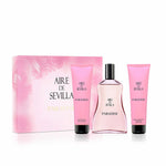 Women's Perfume Set Aire de Sevilla PARADISE 3 Pieces for Women product packaging