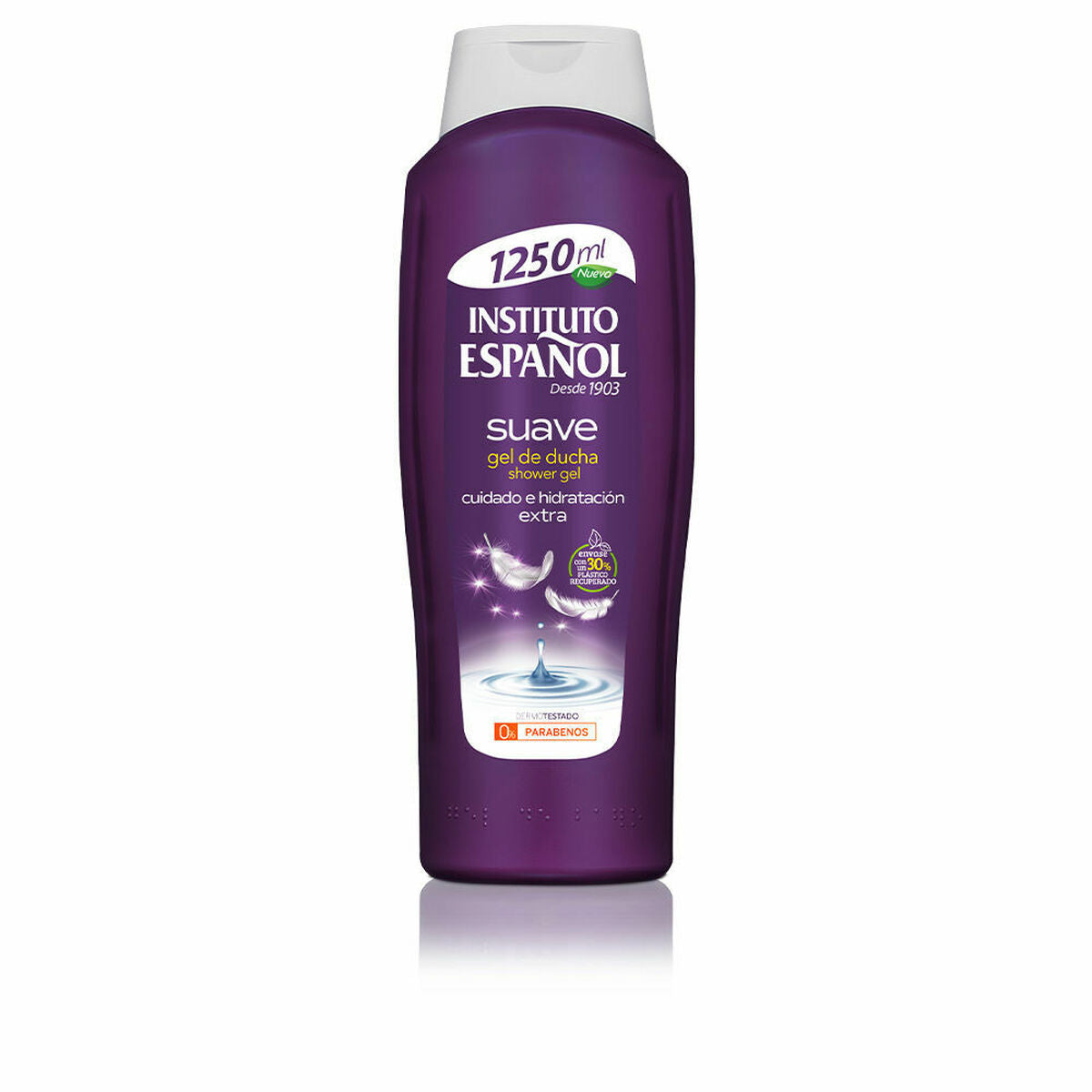 Shower Gel Instituto Español Suave 1,25 L Soft skincare packaging 1.25 L