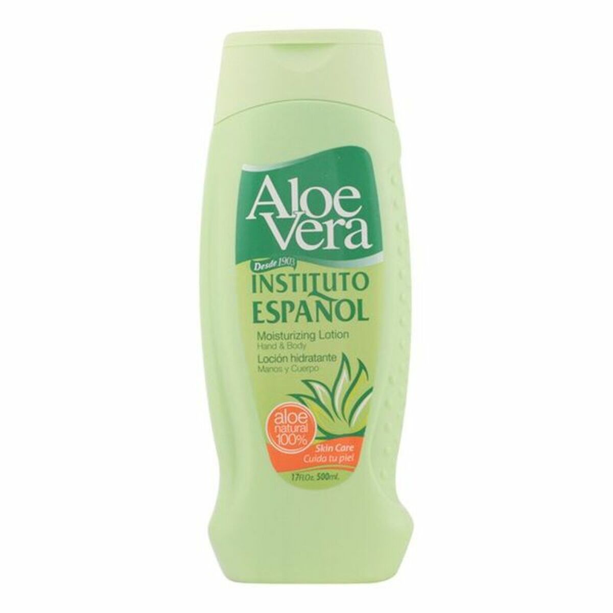Moisturising Aloe Vera Lotion Instituto Español Aloe Vera 500 ml skincare packaging