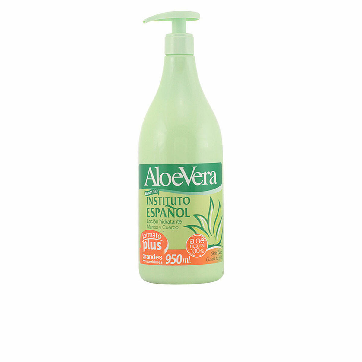 Body Cream Instituto Español Aloe Vera 950 ml (950 ml) for Women skincare packaging