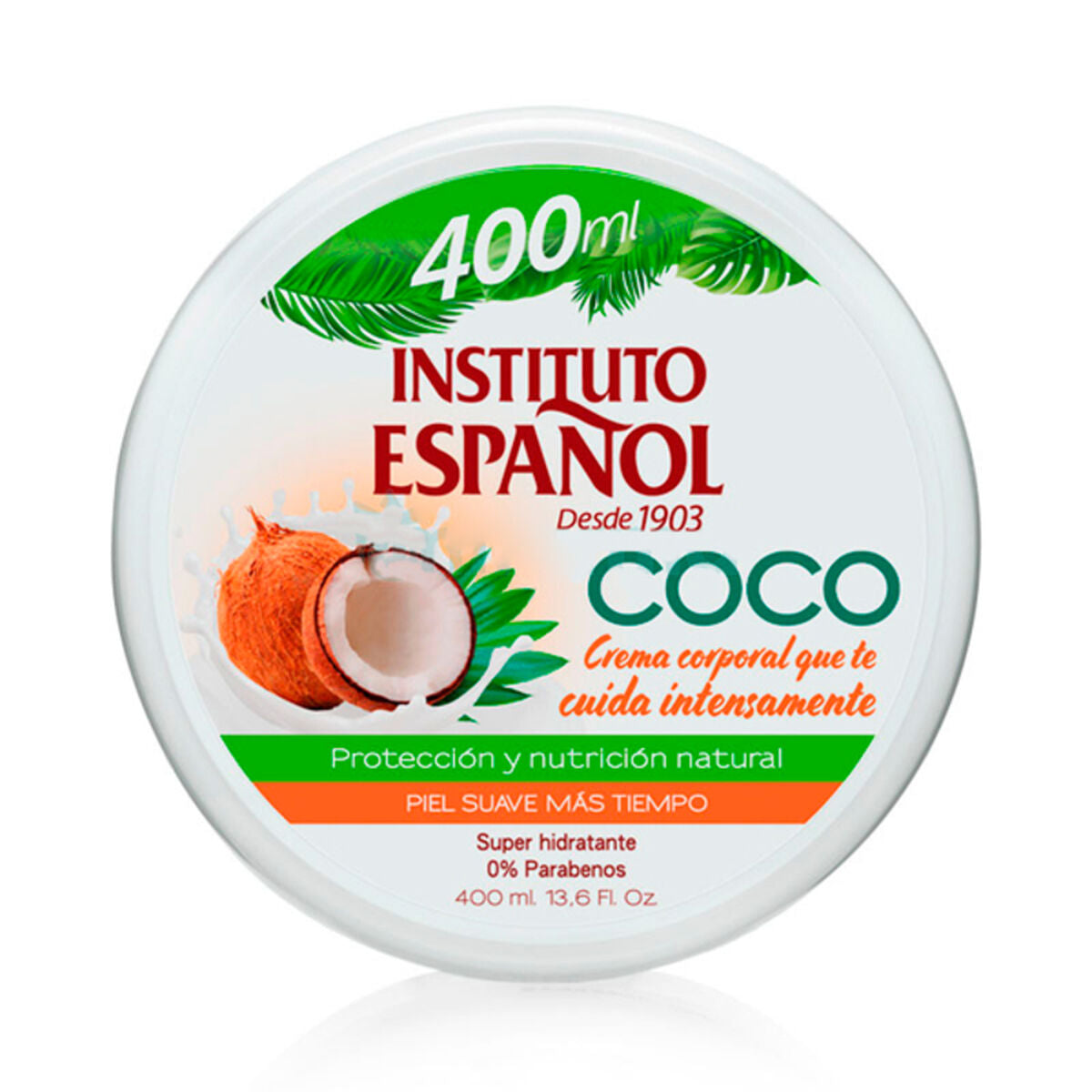 Body Cream Instituto Español 400 ml skincare packaging