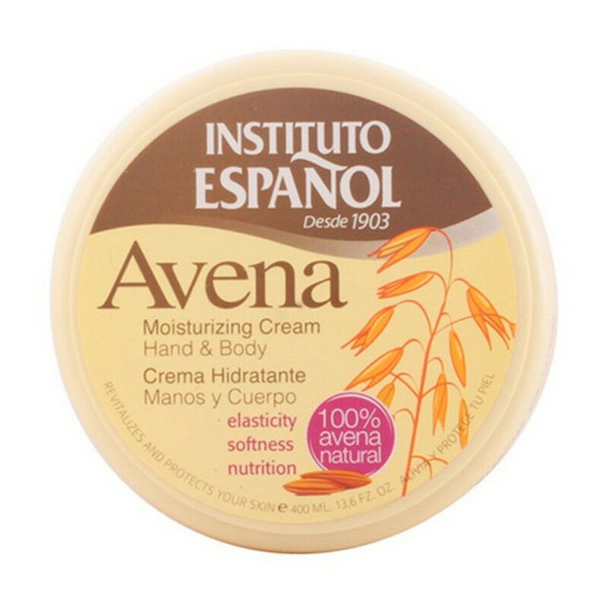 Moisturising Body Cream Instituto Español 400 ml skincare packaging