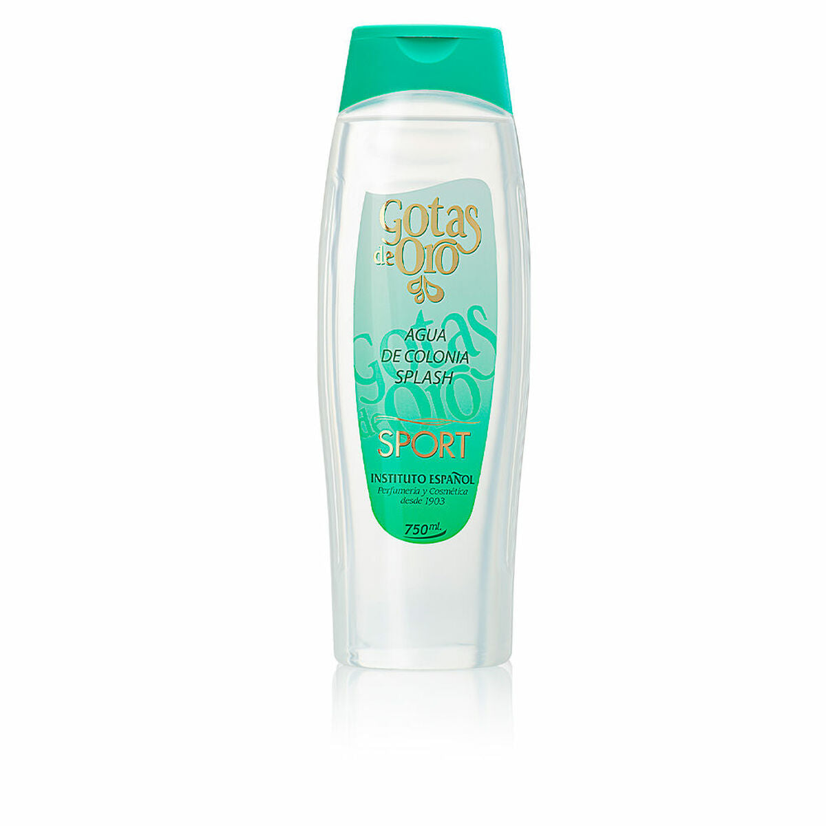 Body Mist Instituto Español Gotas de Oro Sport (750 ml) product packaging