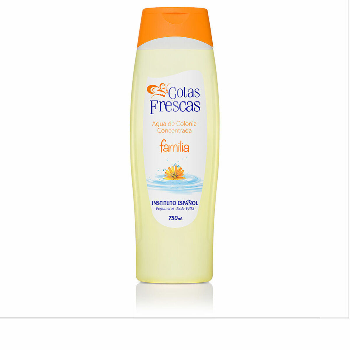 Unisex Perfume Instituto Español GOTAS FRESCAS COLONIA CONCENTRADA EDC 750 ml product packaging