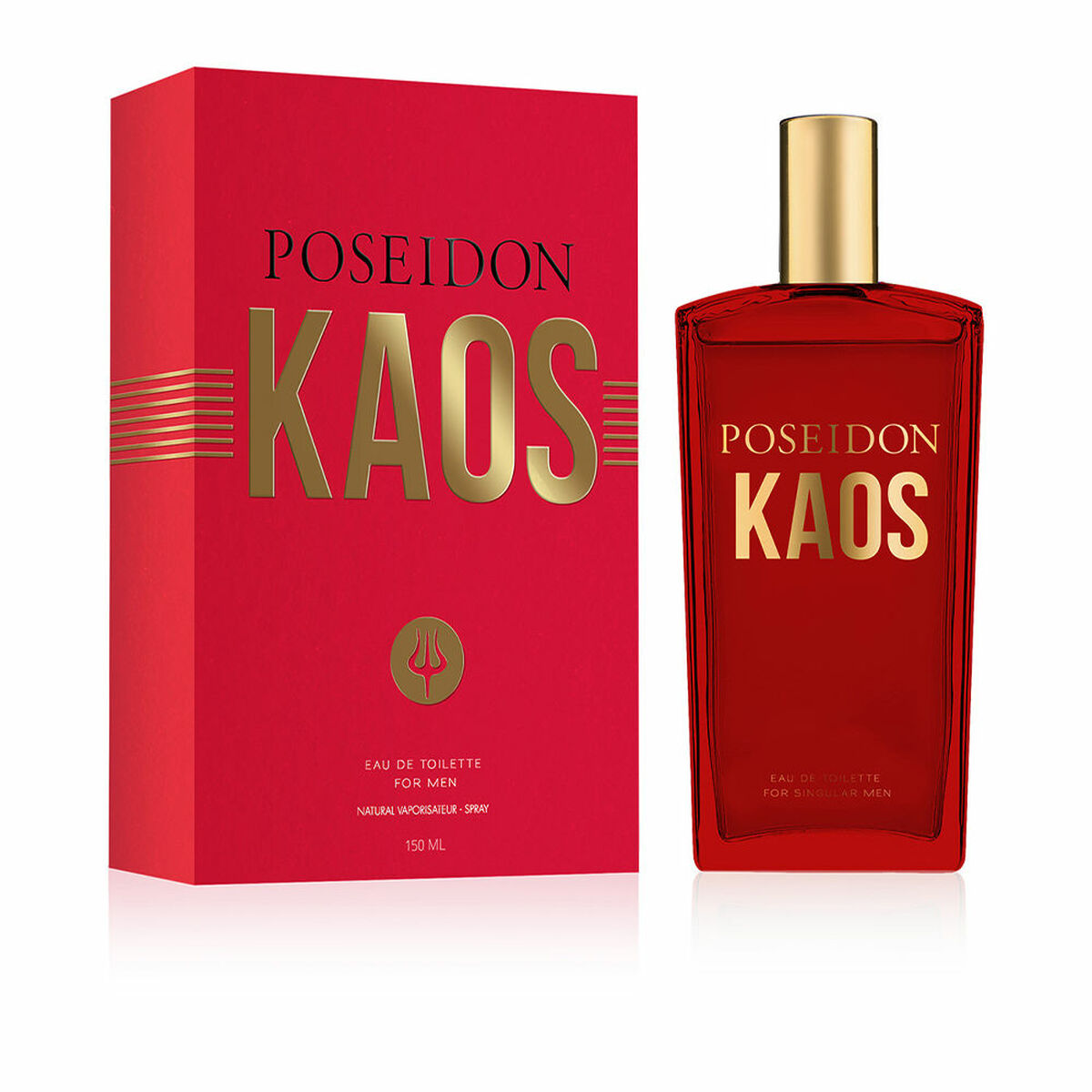 Men's Perfume Poseidon Kaos EDT 150 ml bottle