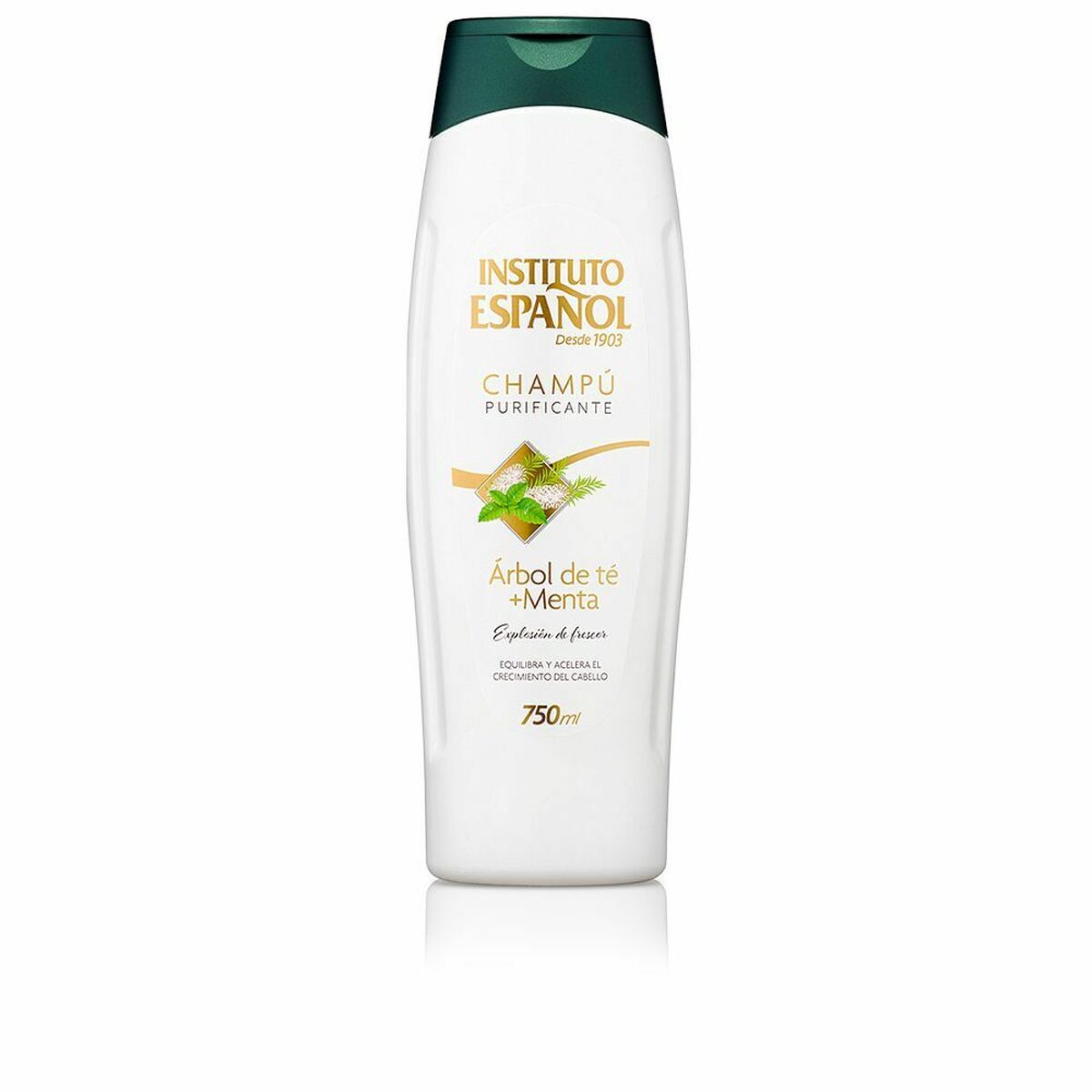 Purifying Shampoo Instituto Español 750 ml Tea tree oil shampoo bottle