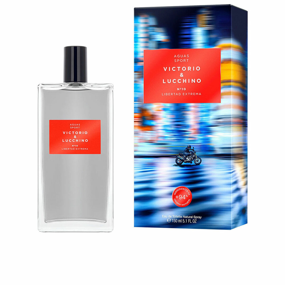 Men's Perfume Victorio & Lucchino Nº 10 Libertad Extrema EDT 150 ml for Men bottle