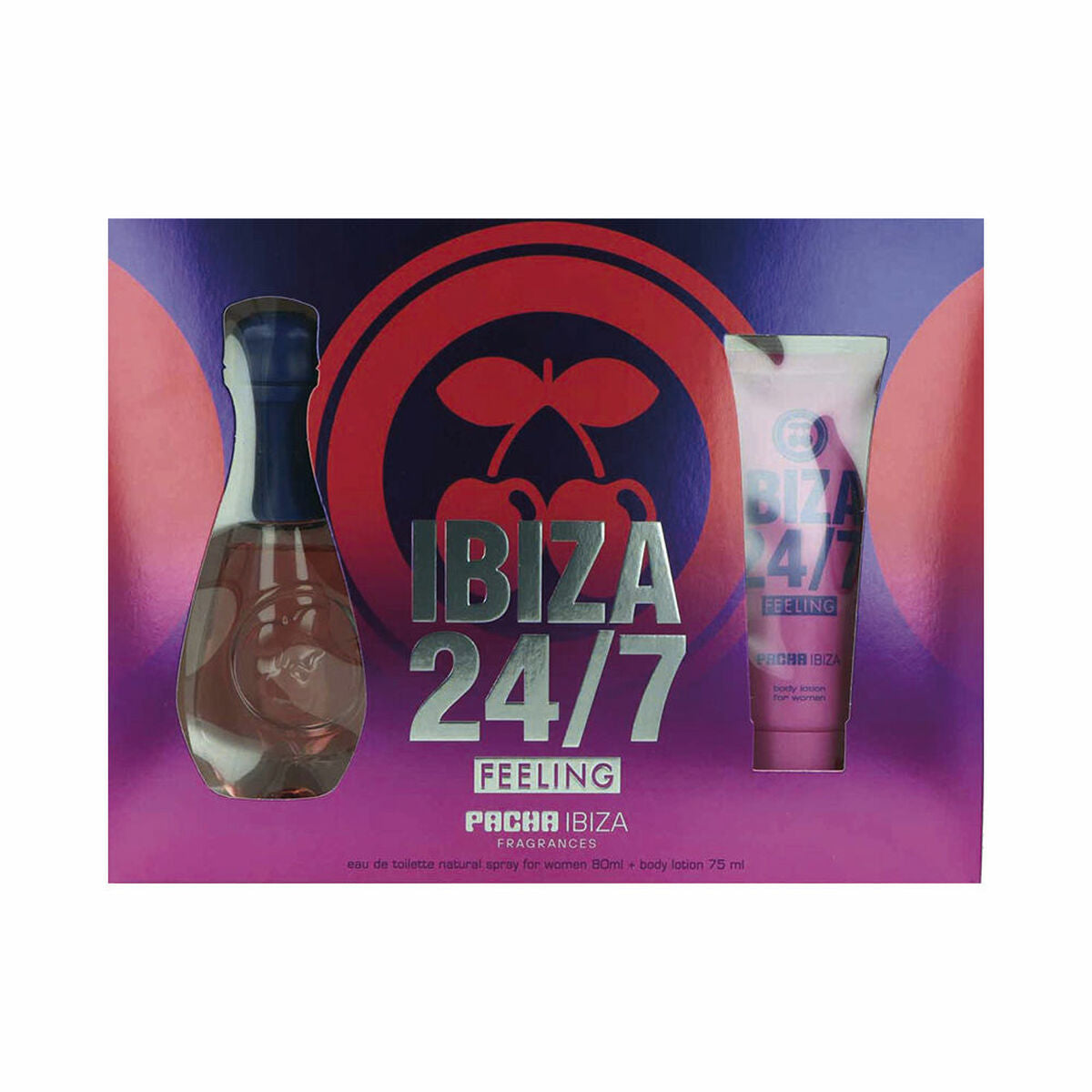 Women's Perfume Set Pacha Ibiza Feeling 2 Pieces product packaging