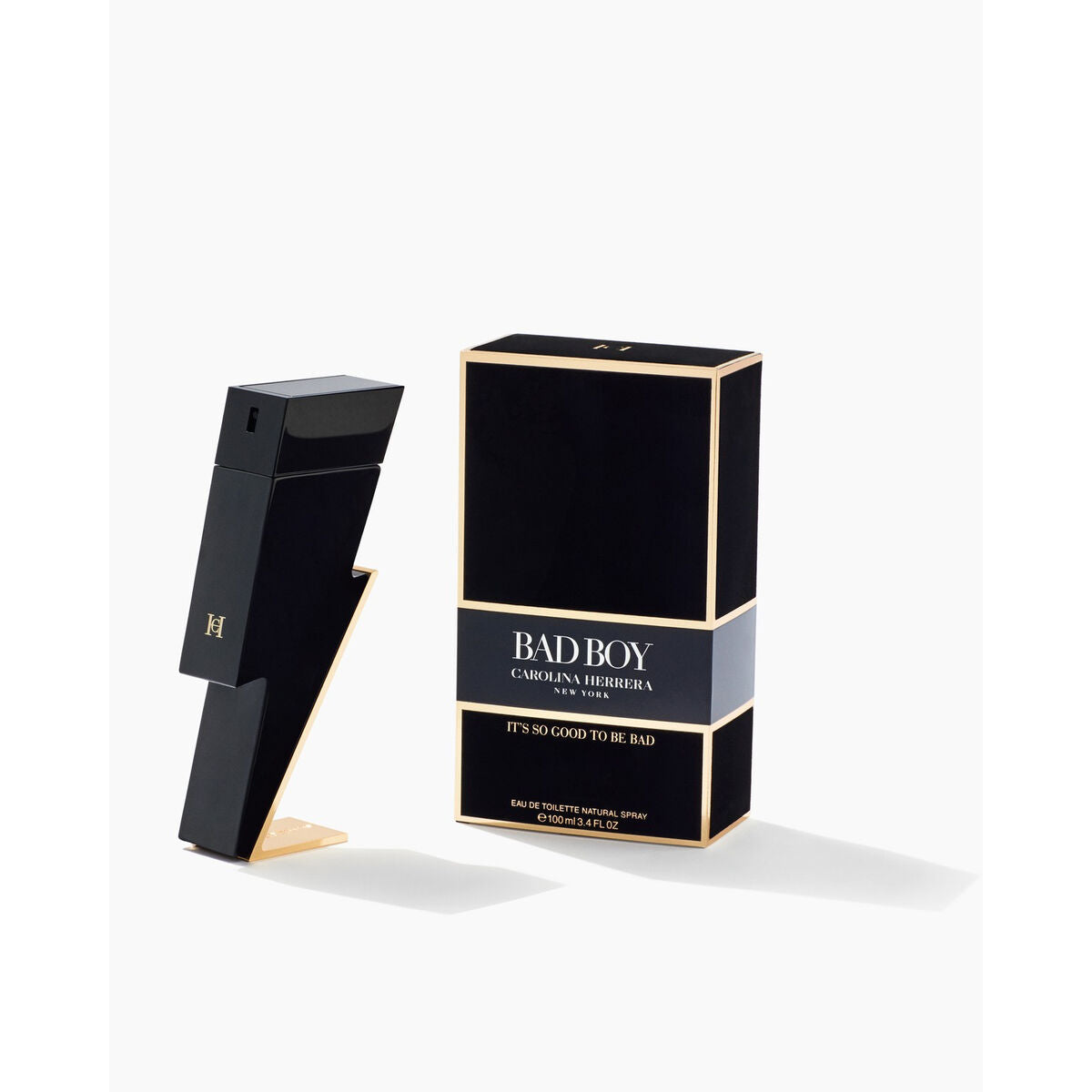 Men's Perfume Carolina Herrera Bad Boy 100 ml for Men product packaging