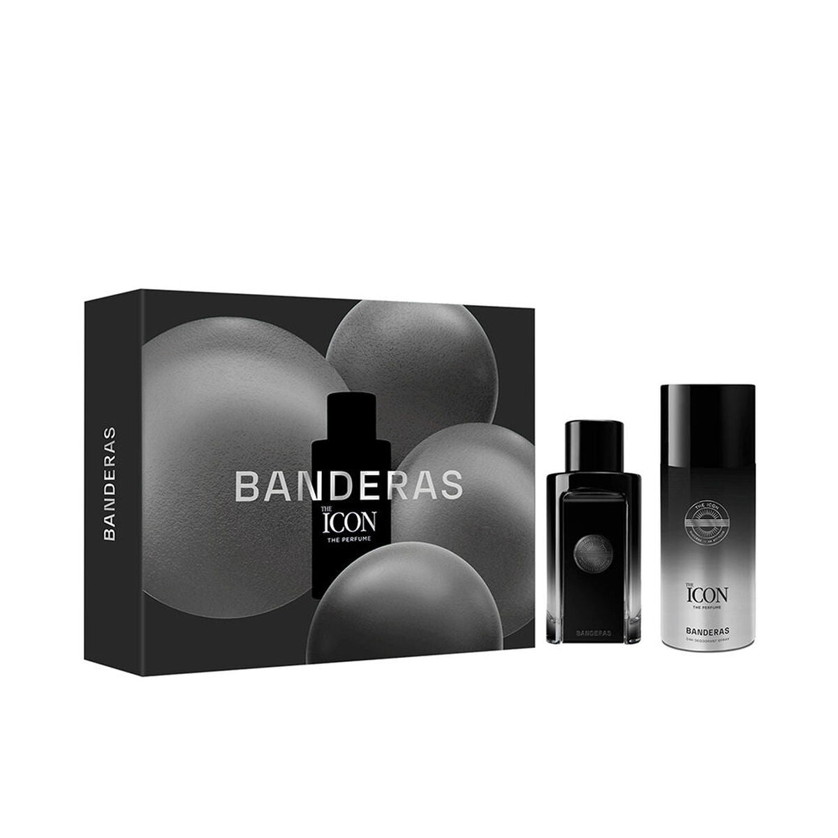 Men's Perfume Set Antonio Banderas THE ICON 2 Pieces for Men product packaging