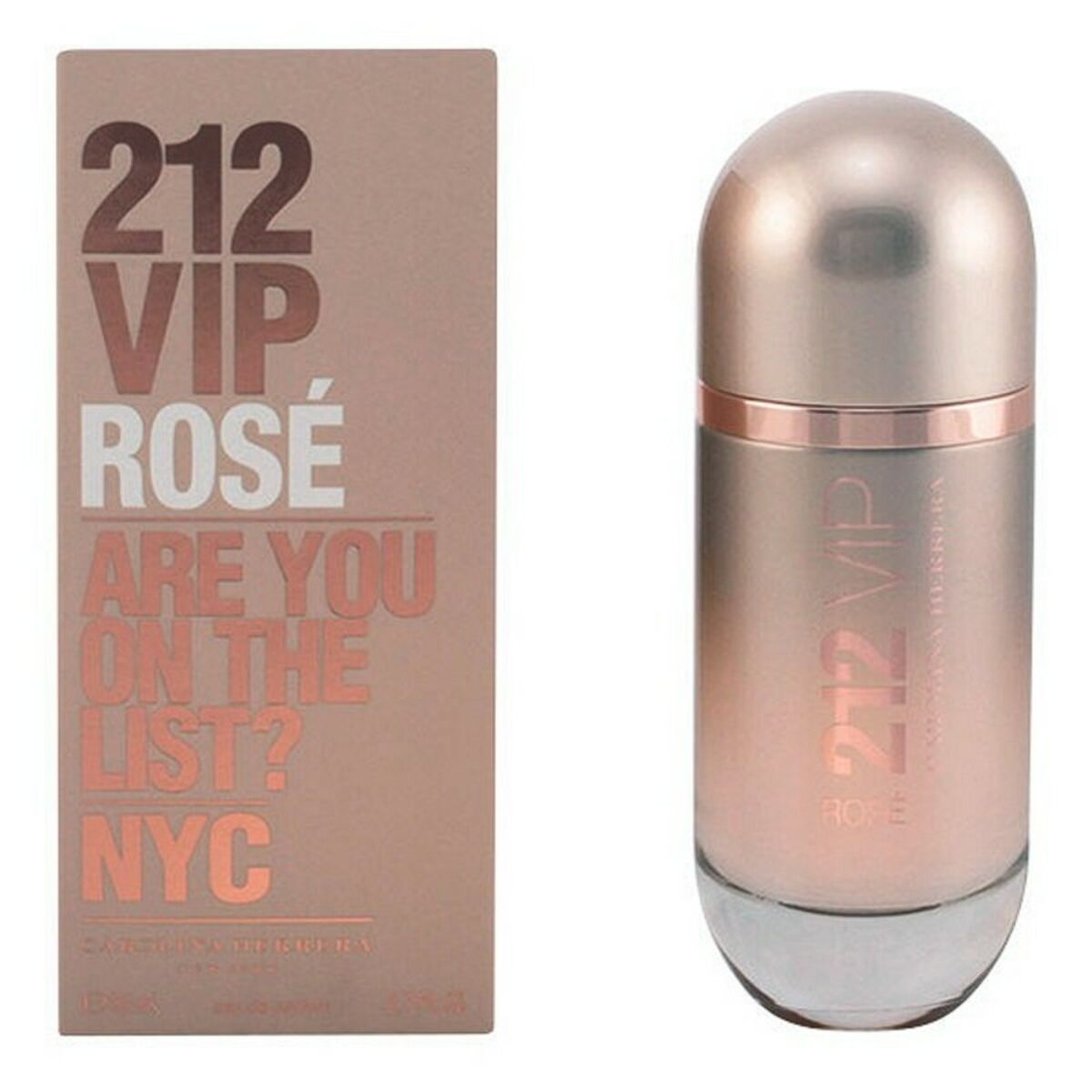 Women's Perfume 212 Vip Rosé Carolina Herrera EDP for Women bottle