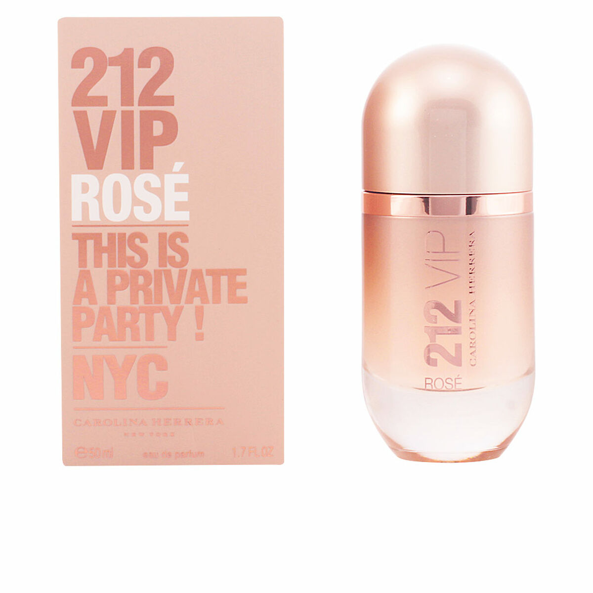 Women's Perfume 212 Vip Rosé Carolina Herrera EDP for Women bottle
