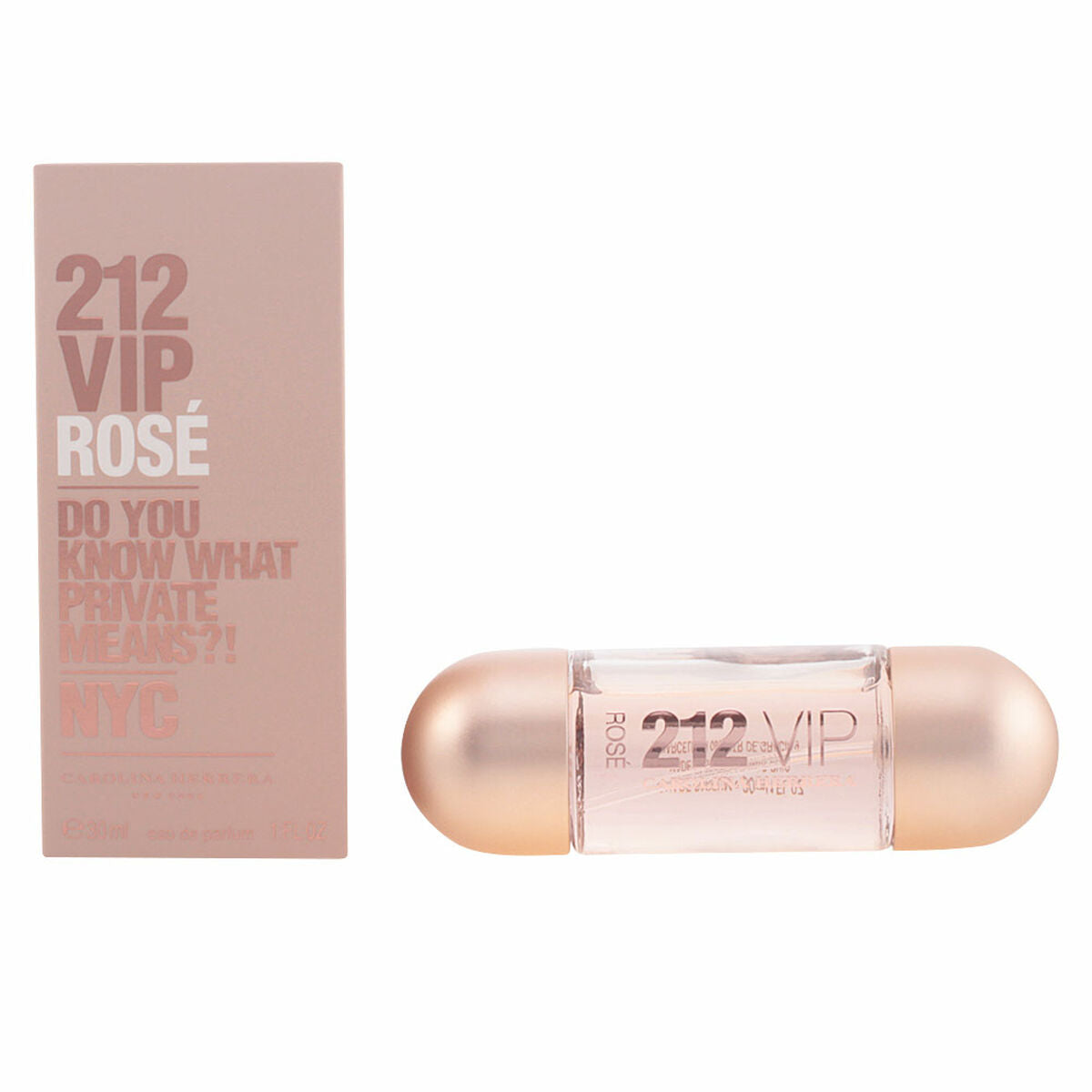 Women's Perfume 212 Vip Rosé Carolina Herrera EDP for Women bottle