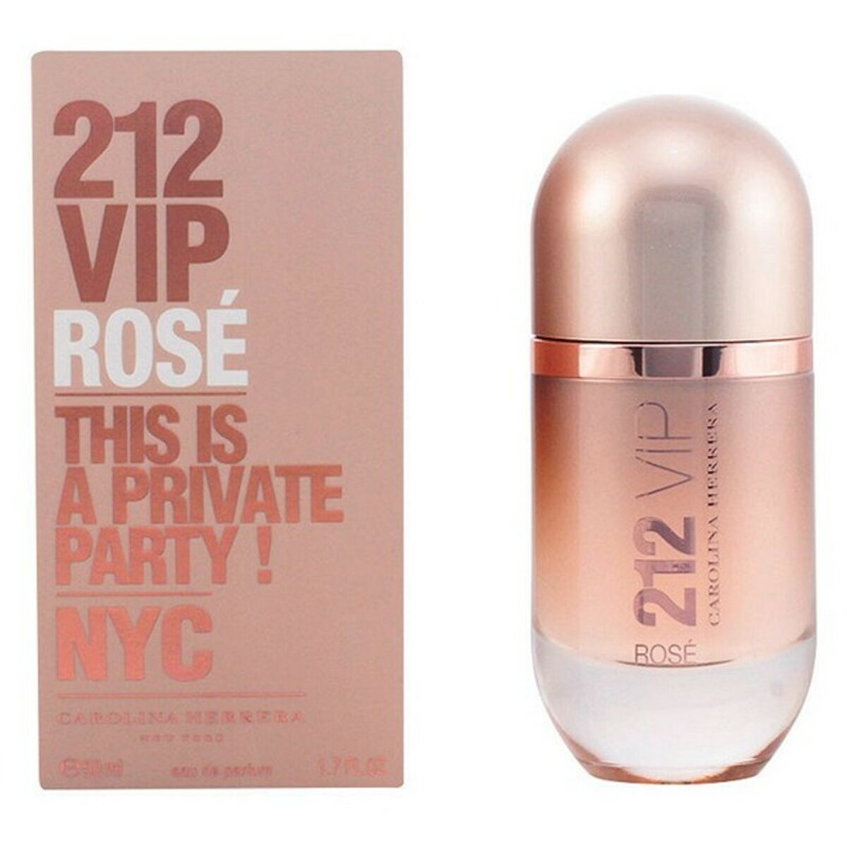 Women's Perfume 212 Vip Rosé Carolina Herrera EDP for Women bottle