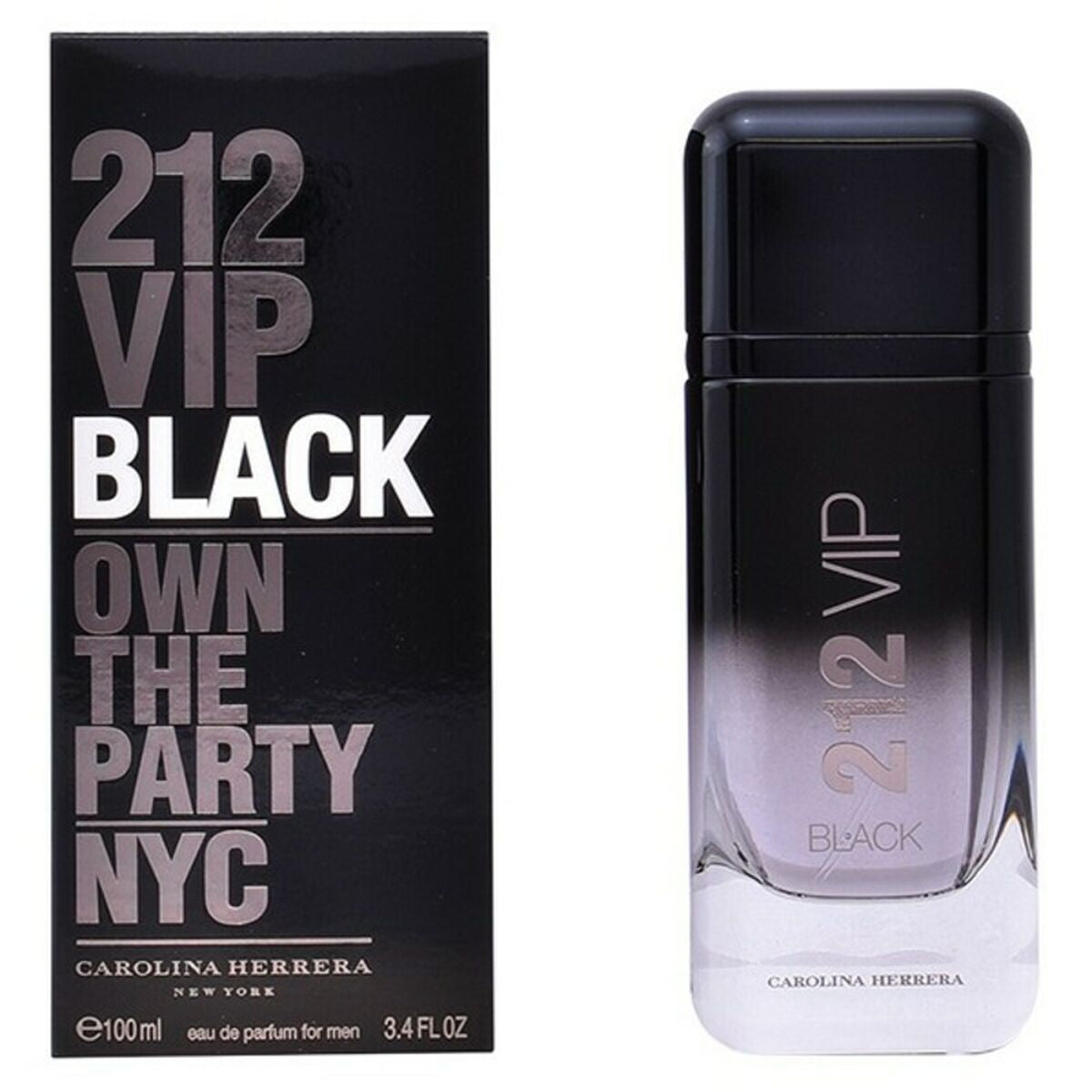 Men's Perfume 212 Vip Black Carolina Herrera EDP bottle
