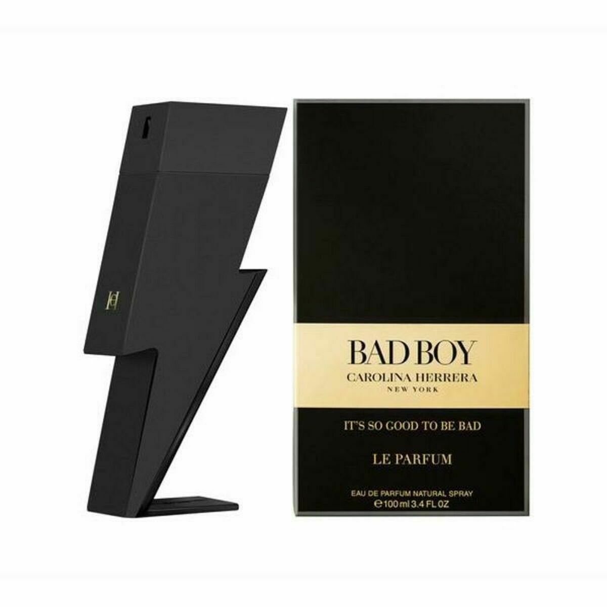 Men's Perfume Carolina Herrera Bad Boy EDP 50 ml for Men bottle