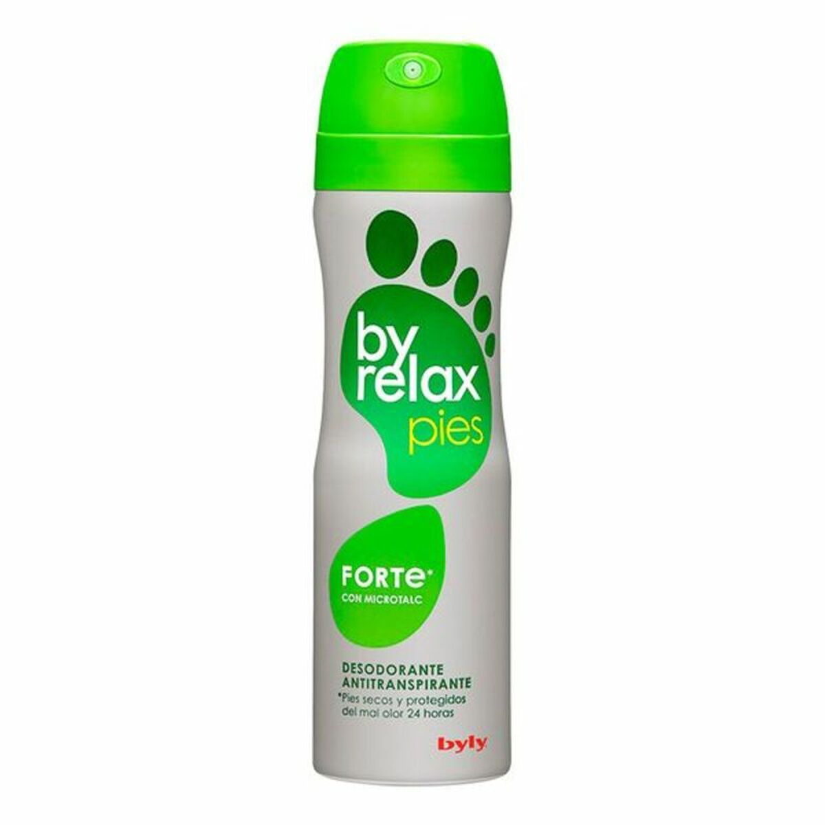 Anti-Perspirant Deodorant for Feet Byrelax Byly Byrelax Pies Forte (250 ml) 250 ml product packaging