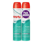 Invisible Anti-Stain Deodorant Extrem Byly (2 uds) for Women product packaging