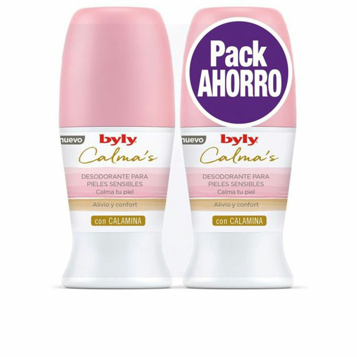 Deodorant Byly Sensitive Calma's 50 ml product packaging