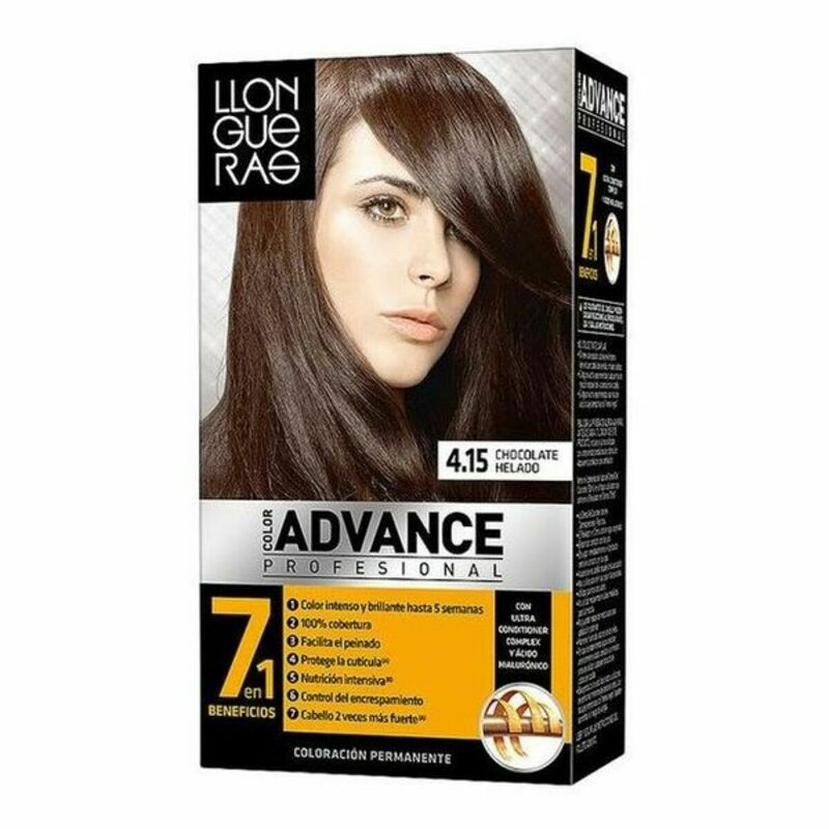 Permanent Dye Llongueras product packaging