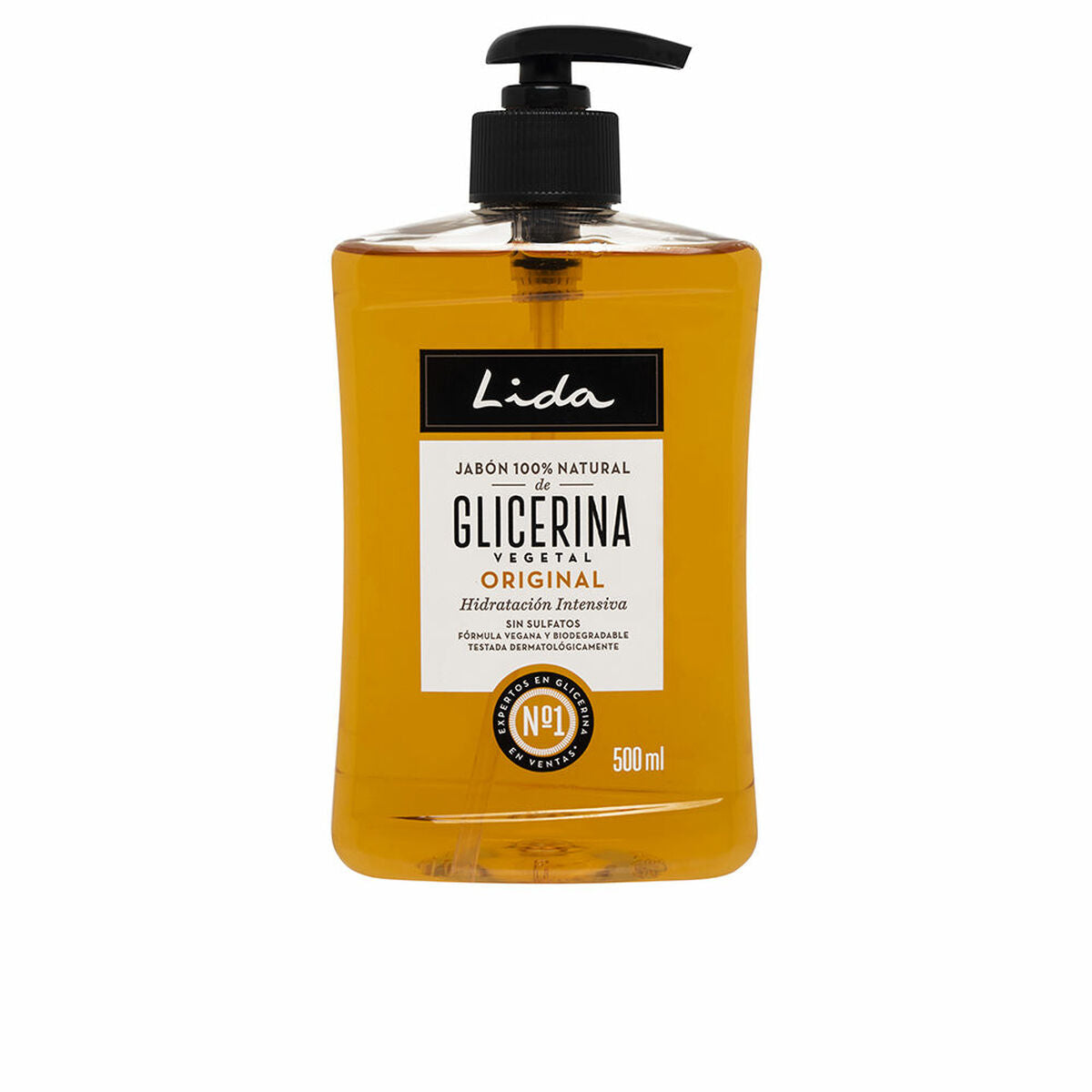 Hand Soap Lida NATURAL 500 ml product packaging