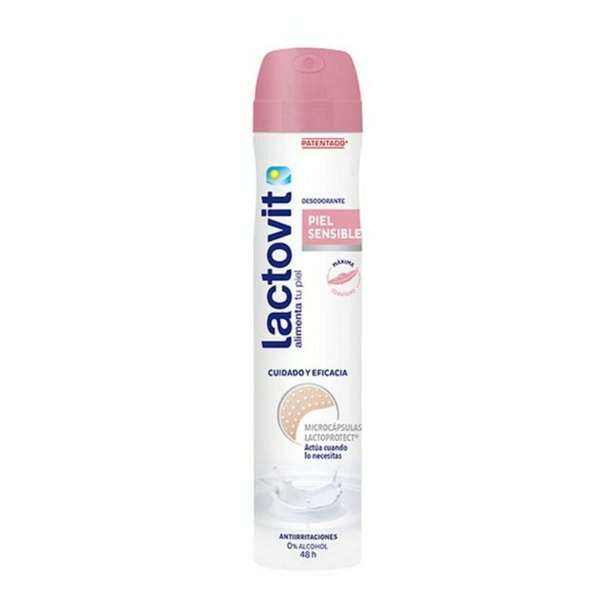 Spray Deodorant Lactovit 200 ml product packaging