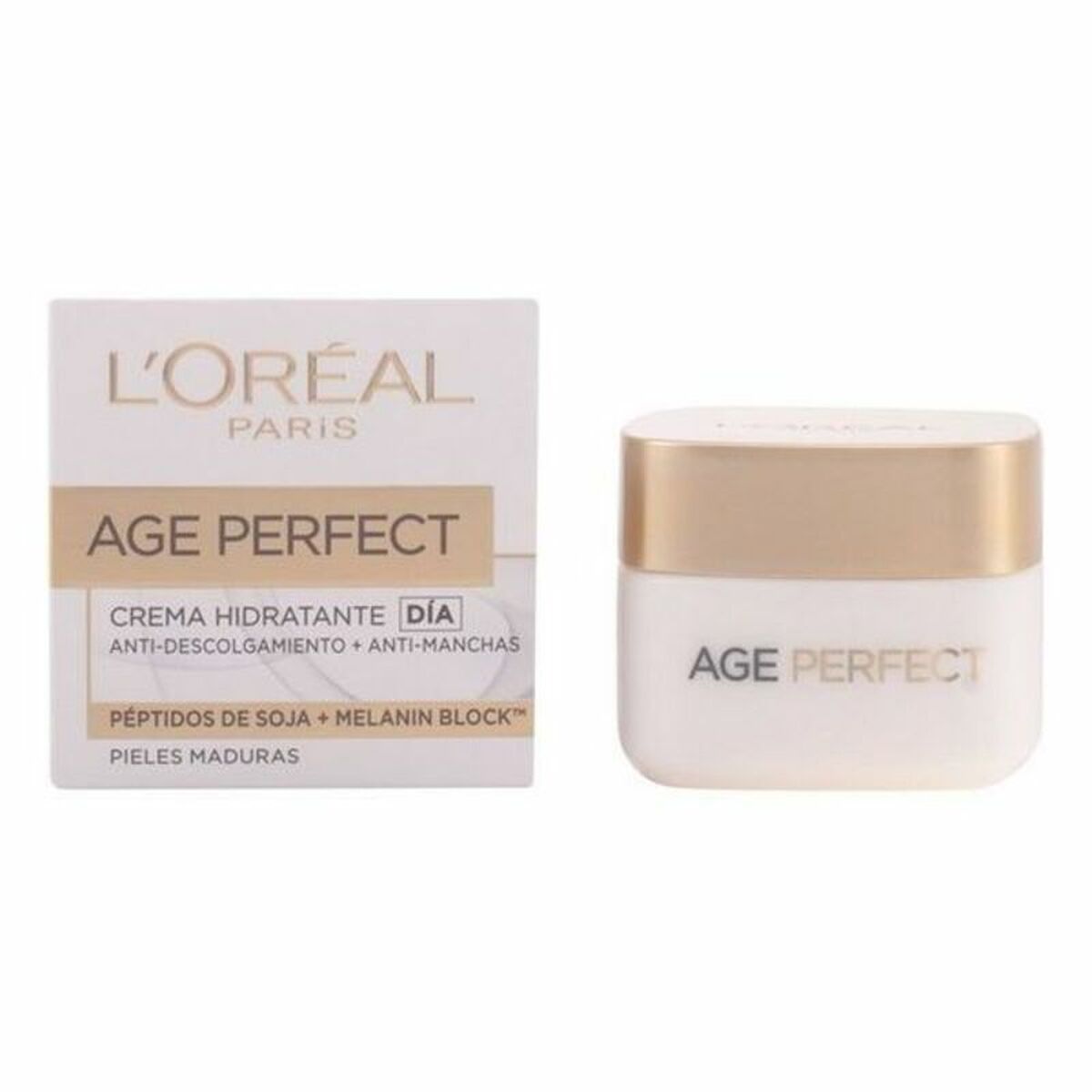 Day Cream Age Perfect L'Oreal Make Up for Women skincare packaging