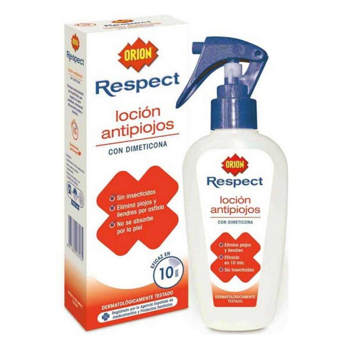 Anti-Lice Lotion Orion (100 ml) skincare packaging