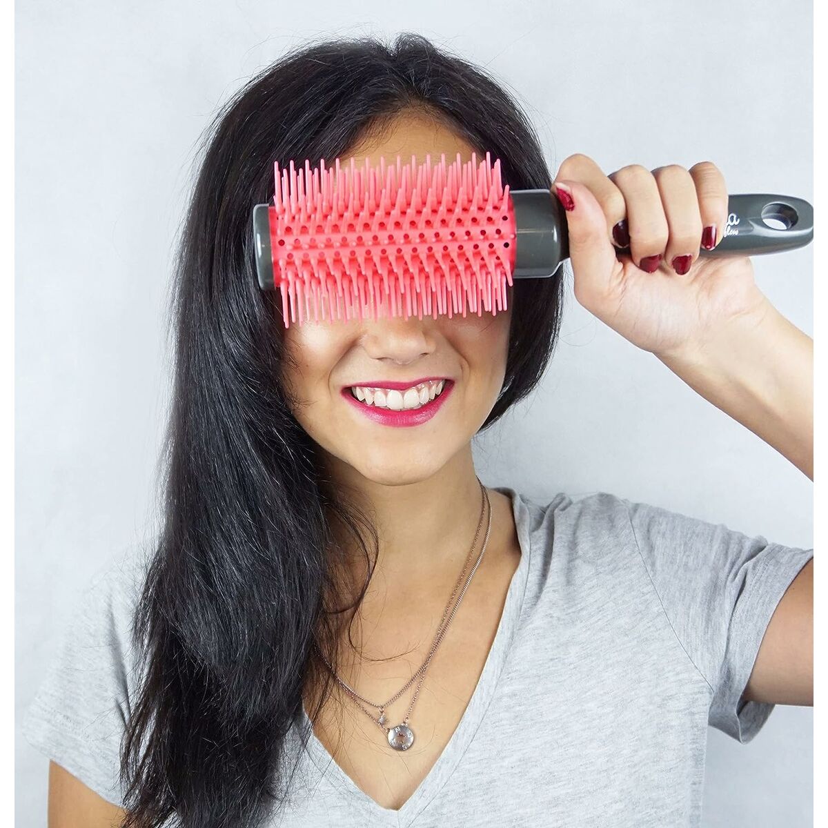 Round Brush Beter Deslia Hair Flow product packaging