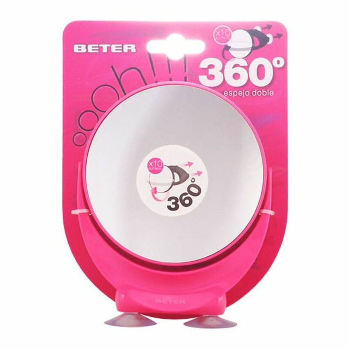 Turning mirror Beter Espejo product packaging