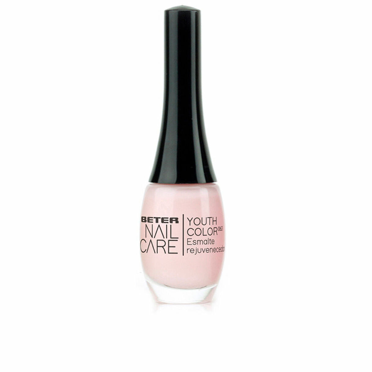 nail polish Beter Nail Care Youth Color Nº 063 Pink French Manicure Nº 063-Pink French Manicure 11 ml product packaging
