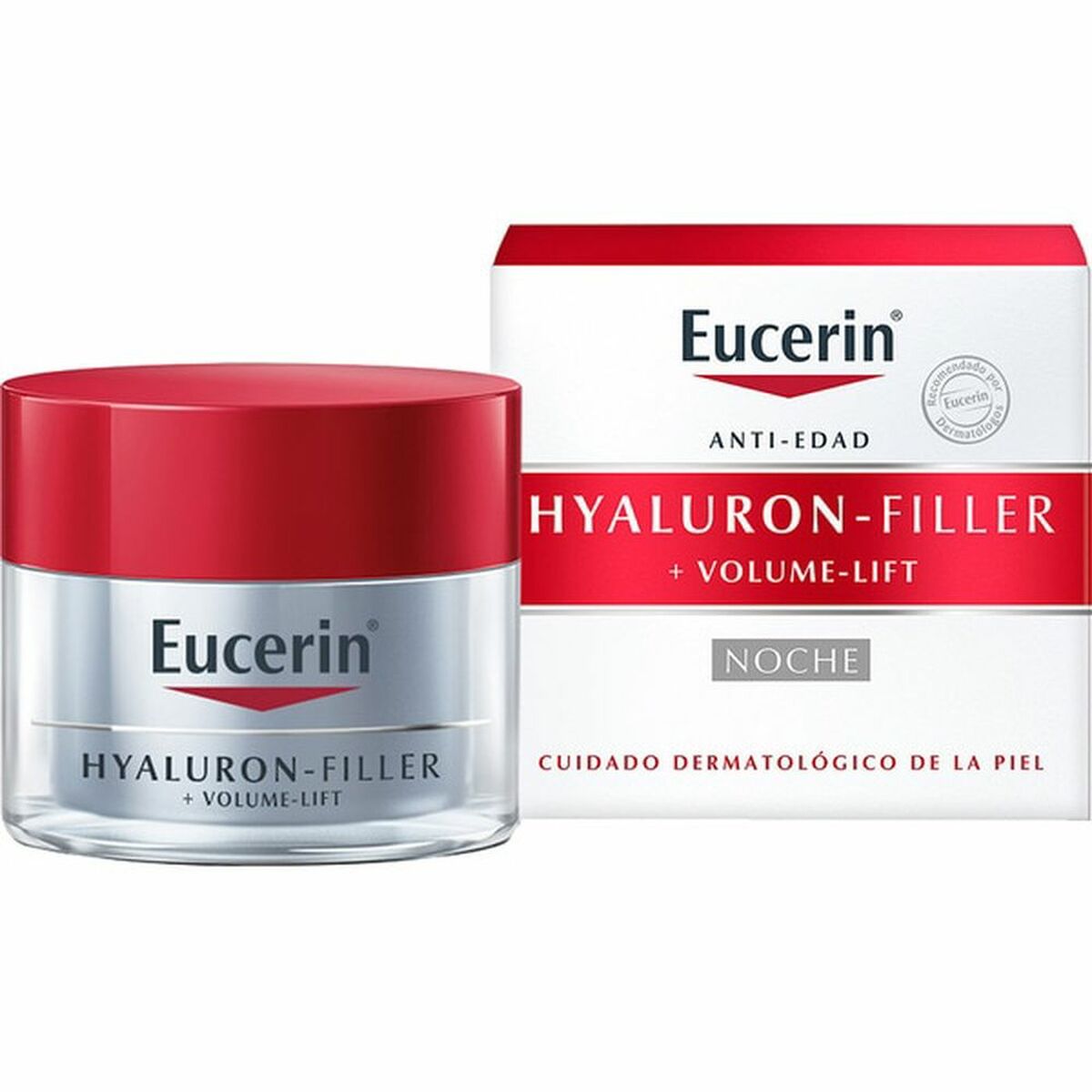 Night-time Anti-aging Cream Eucerin Hyaluron Filler 50 ml skincare packaging