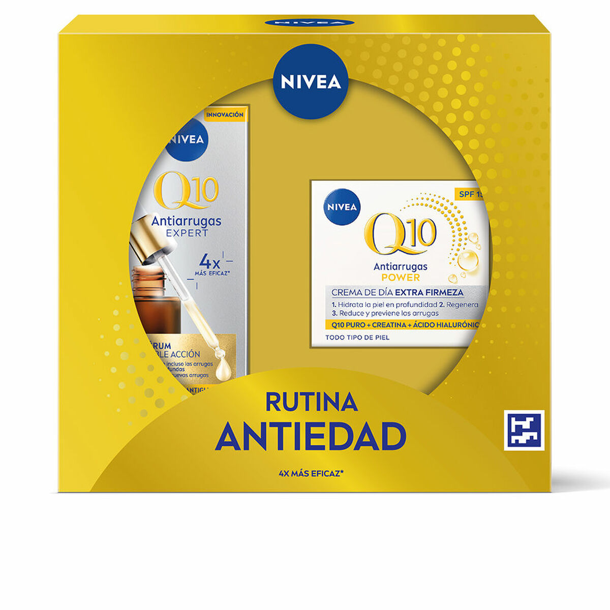 Women's Cosmetics Set Nivea Q10 2 Pieces product packaging
