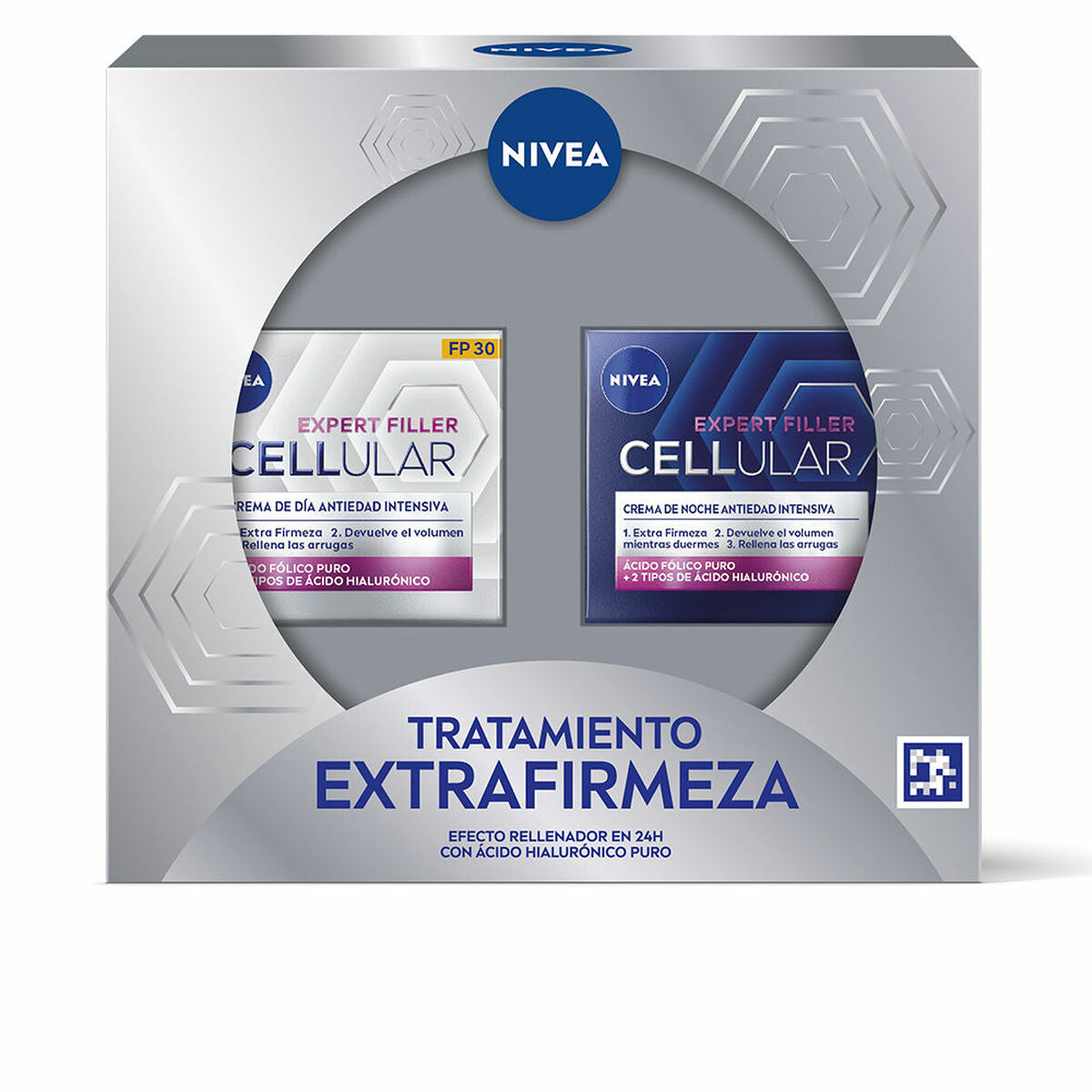 Make-Up Set Nivea CELLULAR FILLER 2 Pieces product packaging