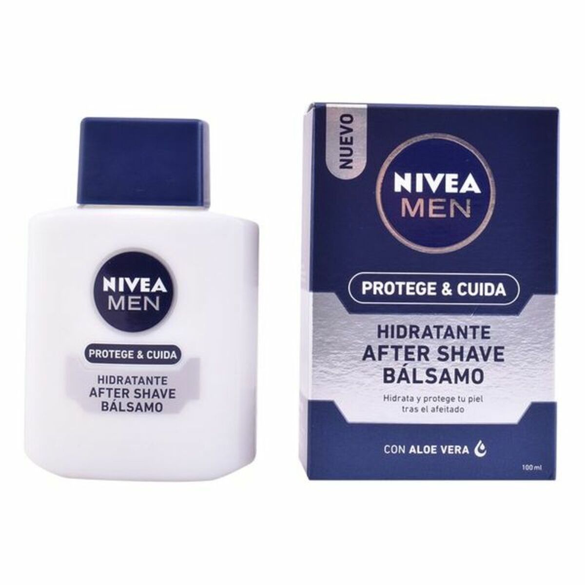 Aftershave Balm Nivea Men Protege Cuida 100 ml skincare packaging