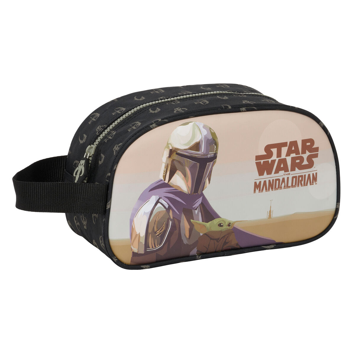 School Toilet Bag The Mandalorian This is the way Black 26 x 15 x 12 cm product packaging