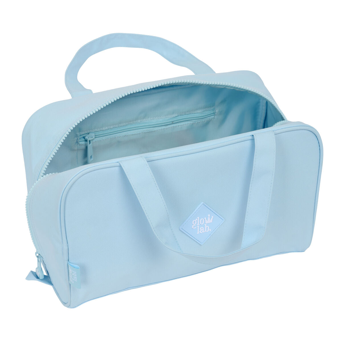 School Toilet Bag Glow Lab Cisnes Light Blue 31 x 14 x 19 cm product packaging