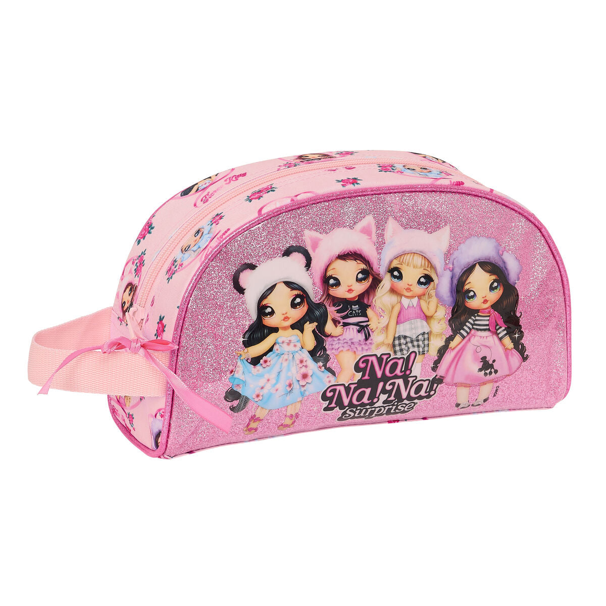 School Toilet Bag Na!Na!Na! Surprise Fabulous Pink 26 x 16 x 9 cm product packaging