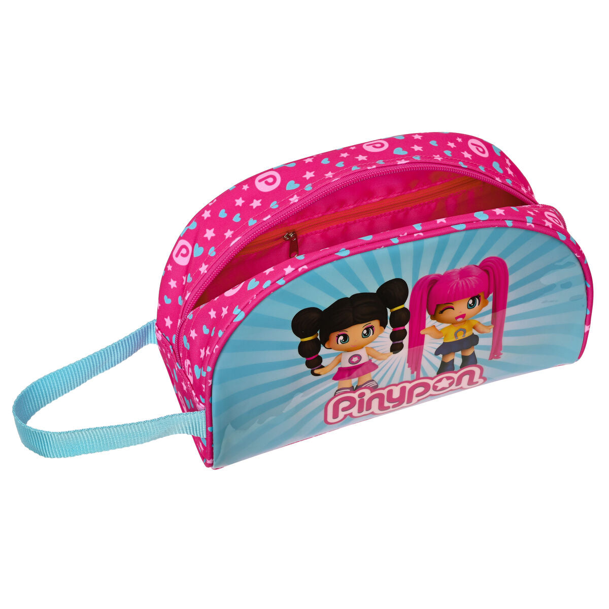 Travel Vanity Case Pinypon Blue Pink Polyester 300D 26 x 16 x 9 cm product packaging