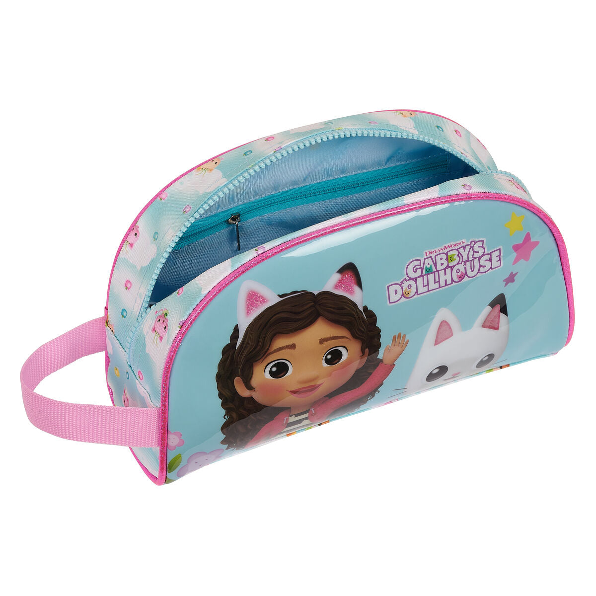 Travel Vanity Case Gabby's Dollhouse Blue Polyester 300D 26 x 16 x 9 cm product packaging